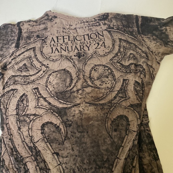 NWT Affliction Day of Reckoning T-shirt - Picture 4 of 4